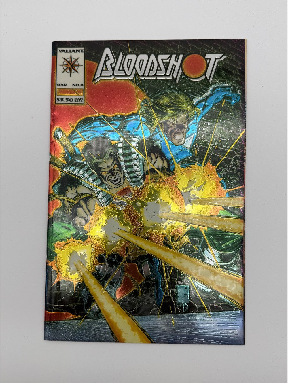 Bloodshot #0 Chromium Edition Comic Book, March 1994